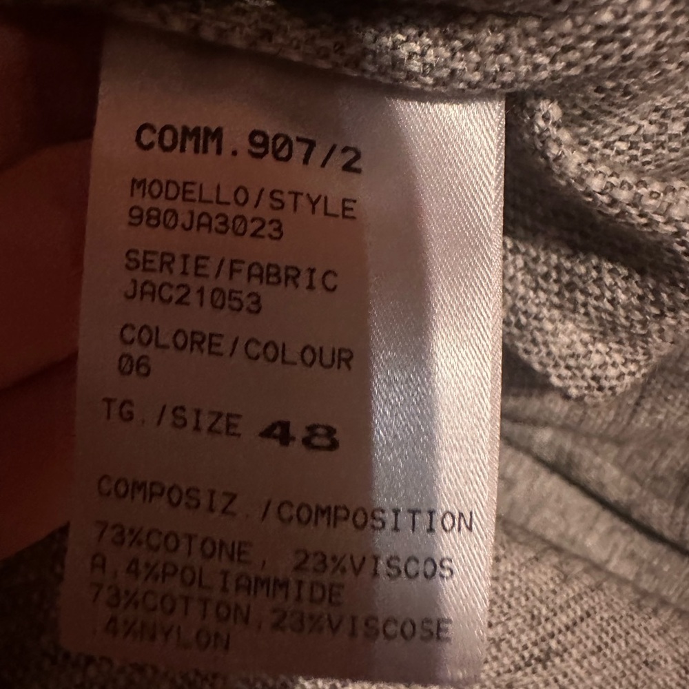 Lightweight jacket made in Italy. Bought in Italy. Slightly fitted - Picture 3 of 5